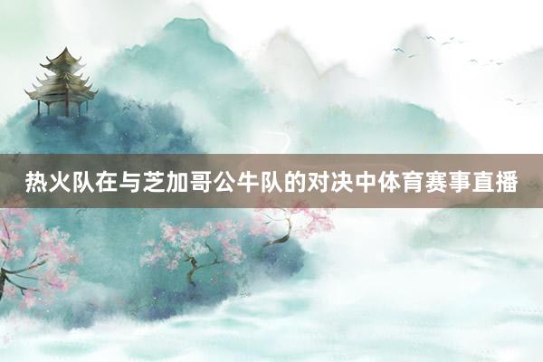 热火队在与芝加哥公牛队的对决中体育赛事直播