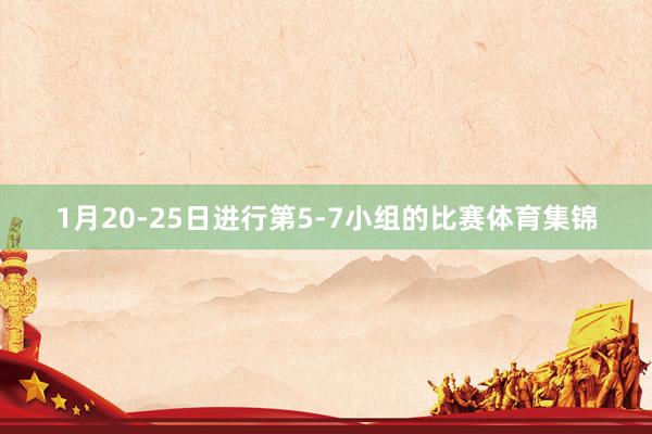 1月20-25日进行第5-7小组的比赛体育集锦